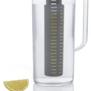 ERNESTO Infusion Pitcher / Water Jug with Fruit Infuser Tube - Ideal for Flavored Water