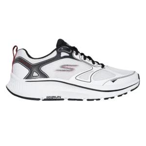 Skechers GOrun Consistent Men’s Running Shoes – White & Black – Size 41