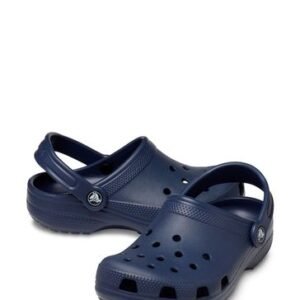 Crocs Unisex Classic Clog in Navy Blue | Iconic Comfort Slip-On Sandal