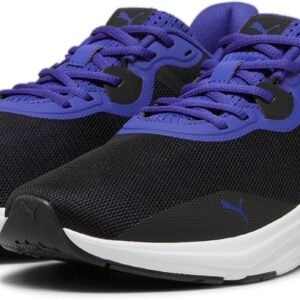 Puma Men’s Black & Blue Running Sneakers – Size 42