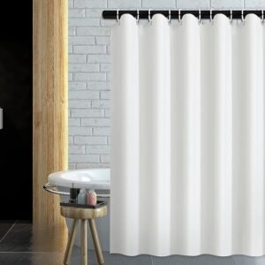 UTOPIA Classic White Grommet Curtain Panel - Modern & Minimalist Design