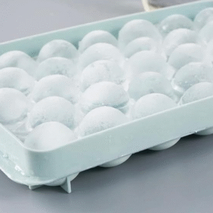 CWC Sphere Ice Cube Tray with Lid - Reusable Ice Ball Maker