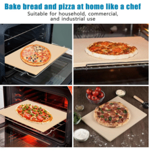 GRILL MEISTER High-Performance Ceramic Pizza and Baking Stone