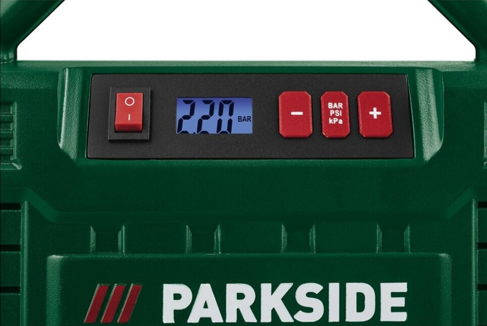 Parkside 2-in-1 Portable Compressor and High-Pressure Pump