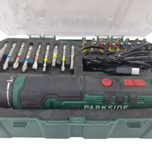 PARKSIDE Cordless Electric Screwdriver Set with Multi-Bit Kit