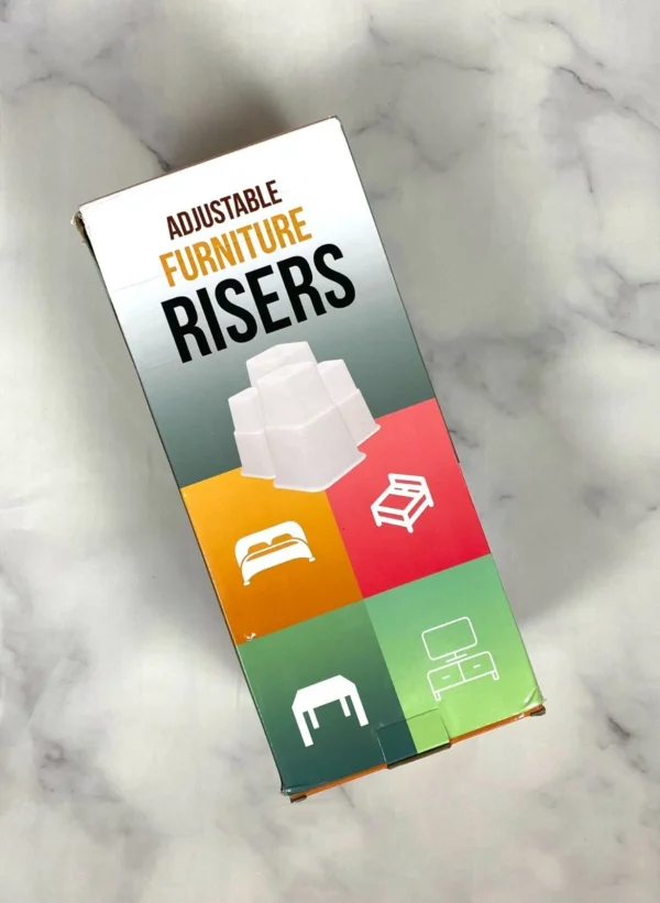 Utopia Round Riser Utopia Heavy-Duty Adjustable Furniture Risers - Brand zone