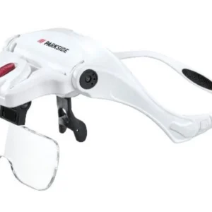 Parkside LED Head Magnifier Glasses with Interchangeable Lenses