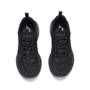 Skechers BOBS Women's Sport Squad Chaos - Face Off Sneakers (Black)