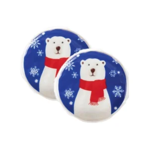 Count Reusable Polar Bear Hand Warmers | Hot & Cold Color-Changing Packs