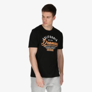 Men's COCOMO "California Dreaming" Graphic T-Shirt in Black