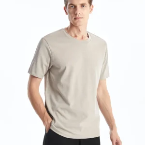 Men's Classic Fit Crew Neck T-Shirt – Essential Solid Tee