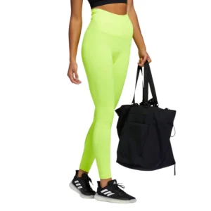 Women’s High-Waisted Neon Green Active Leggings