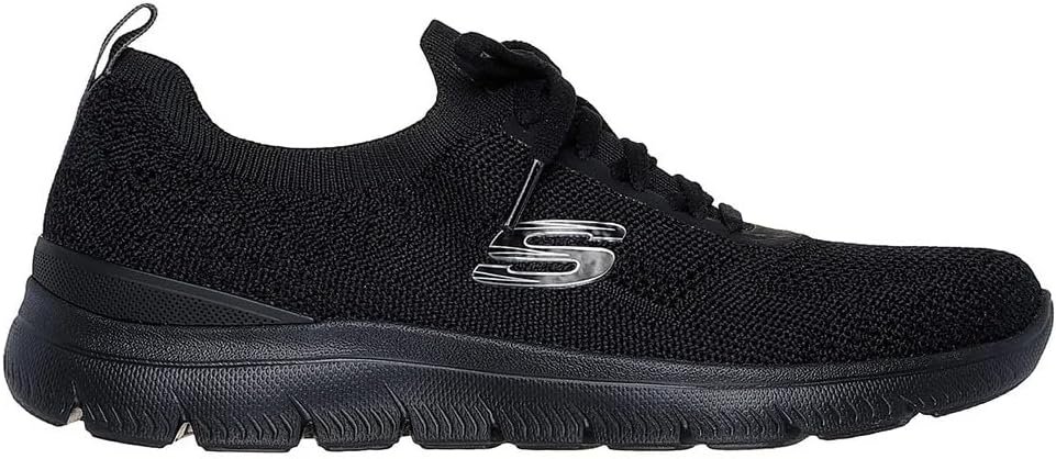Skechers Women’s Summits: Quick Getaway Athletic Training Sneakers (Black)
