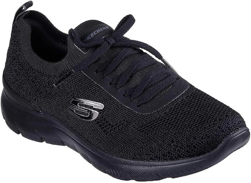 Skechers Women’s Summits: Quick Getaway Athletic Training Sneakers (Black)