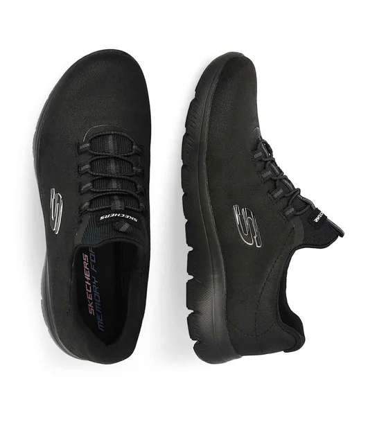 Skechers Men’s Black Slip-On Athletic Sneakers