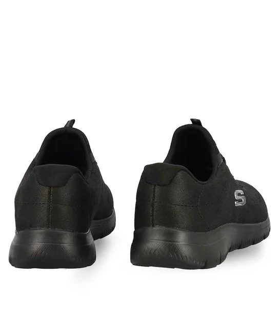 Skechers Men’s Black Slip-On Athletic Sneakers