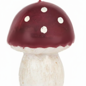 Enchanted Mushroom Wax Candle - Amanita Design for Cozy Decor