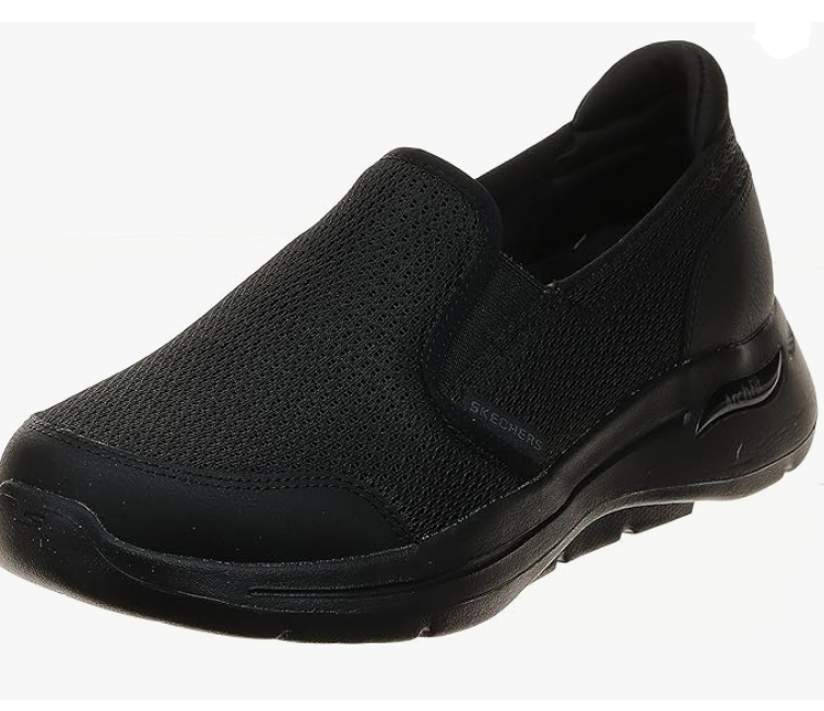 Skechers Men's Arch Fit - Banlin Slip-On Walking Shoes – Black