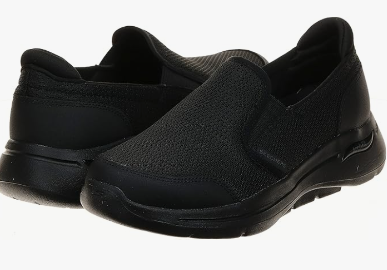 Skechers Men's Arch Fit - Banlin Slip-On Walking Shoes – Black