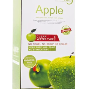 Apple Ammonia-Free Black Hair Cream - Clear Water Type