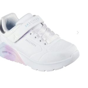 Skechers Kids' Quick Street - White Memory Foam Sneakers (Toddler/Little Kid) Alternative: Skechers Los Angeles Kids' Street Sneaker - All White School Shoes