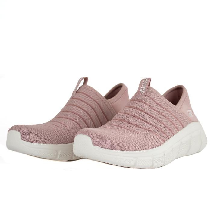 Skechers Women's Hands Free Slip-ins: Bobs Sport Squad Chaos - Daily Hype (Mauve/Pink)