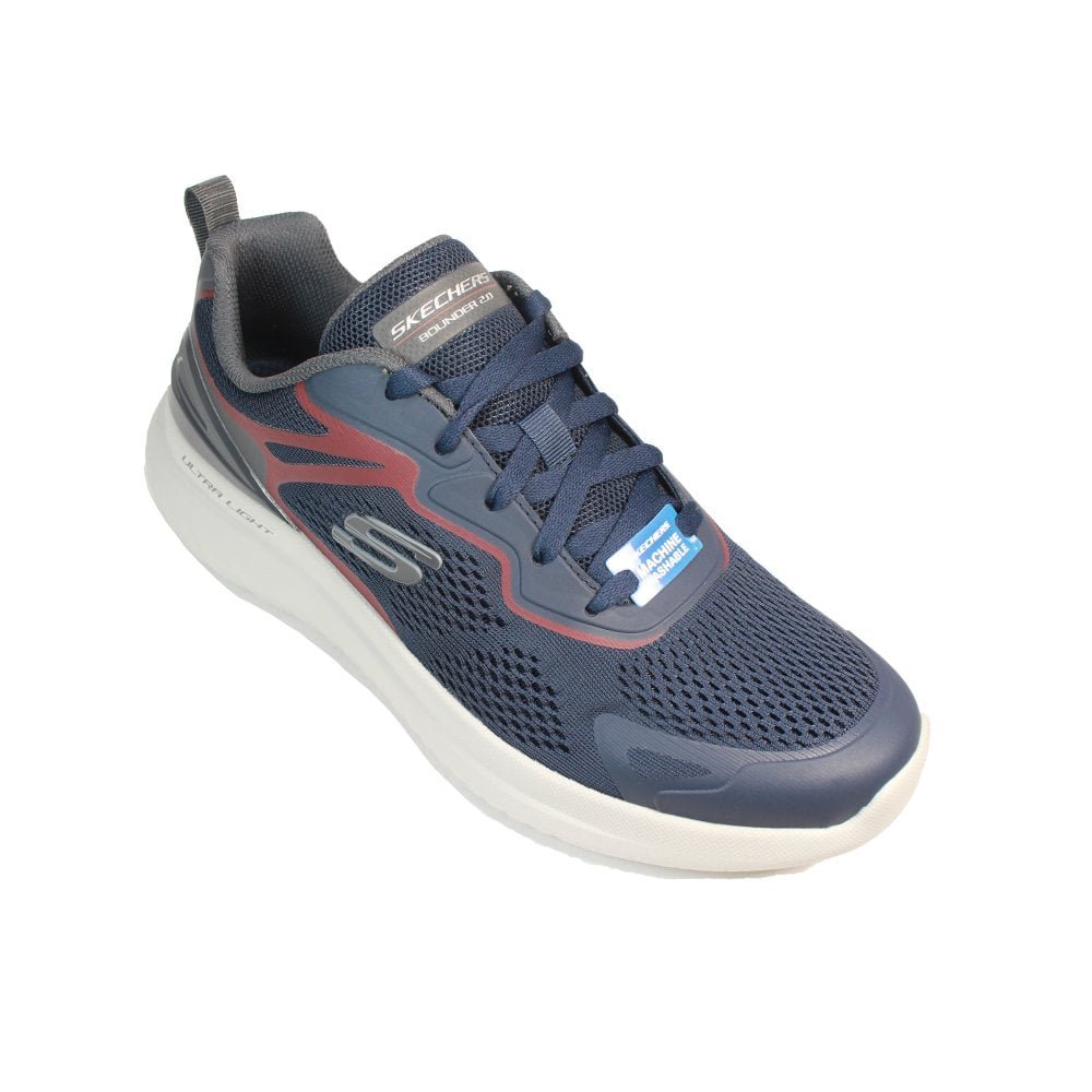 Skechers Men's Hands-Free Slip-Ins: Bounder 2.0 - Embern - Navy/Red