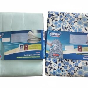 AquaPur Universal Ironing Board Cover - 3-Layer Heat Reflective Padded Cover (One Size)