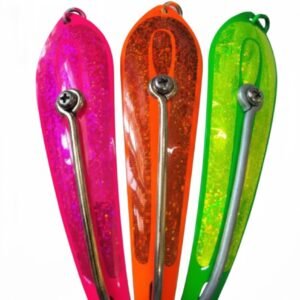 High-Visibility Sparkle Trolling Spoon