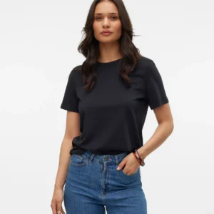 Vero Moda Essential Black Crewneck T-Shirt
