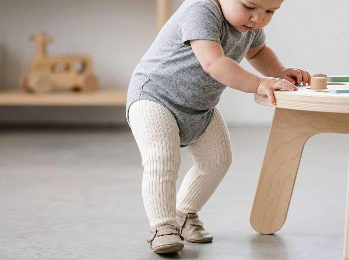 Ultra-Soft Off-White Ribbed Knit Leggings for Everyday Comfort