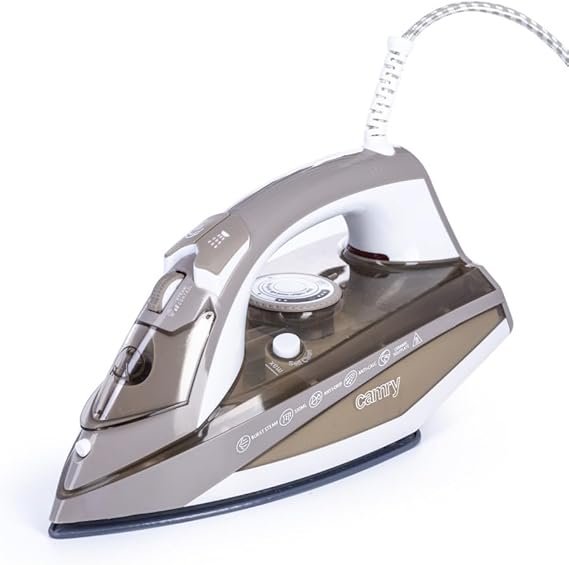 Camry CR 5018 Steam Iron 3000W – Ceramic Coating Powerful Steam Iron