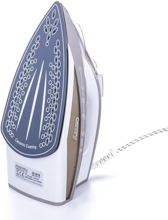 Camry CR 5018 Steam Iron 3000W – Ceramic Coating Powerful Steam Iron