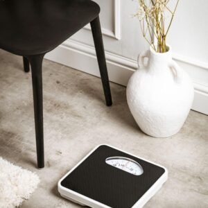 Mechanical Bathroom Weighing Scale Analog Dial – Non-Slip Body Weight Scale (Up to 130kg/150kg)