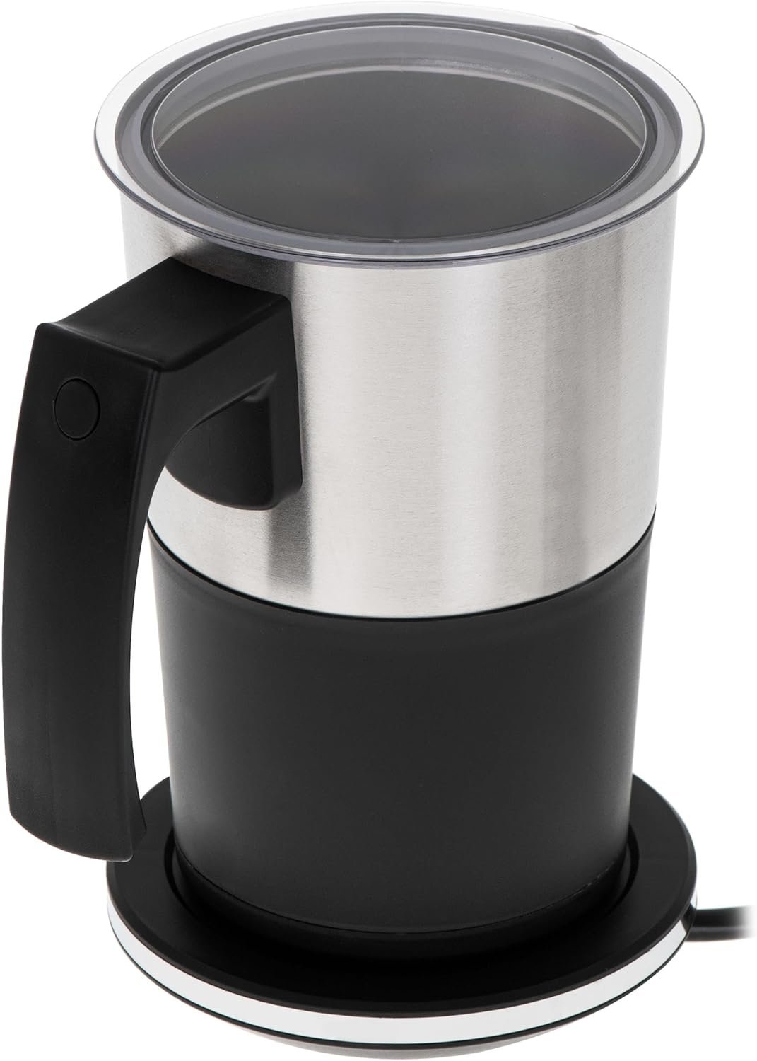 Adler AD 4497 Electric Milk Frother 1000W – Hot & Cold Foam Maker 300ml Stainless Steel