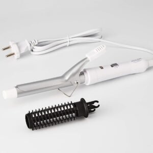 ADLER AD 2105 Hair Curling Iron & Styling Brush 30W – Ceramic Coating, 360° Swivel Cord