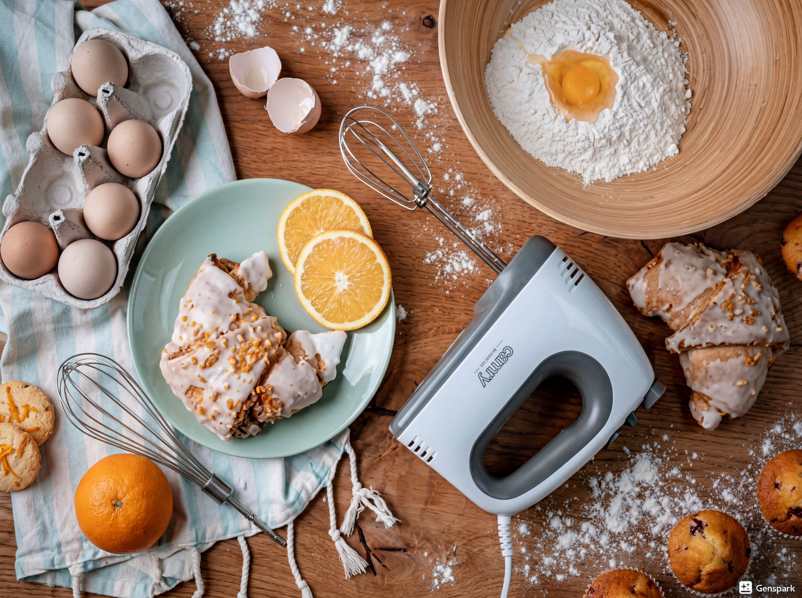 Camry CR 4220 Hand Mixer – 750W Electric Kitchen Mixer with 5 Speeds & Turbo Function