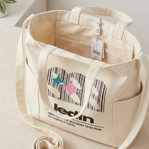 Ledin Canvas Tote Bag: The Ultimate Aesthetic & Functional Carryall
