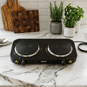 Mesko MS 6509 Double Electric Hot Plate 2000W – 2 Burners Portable Cooker