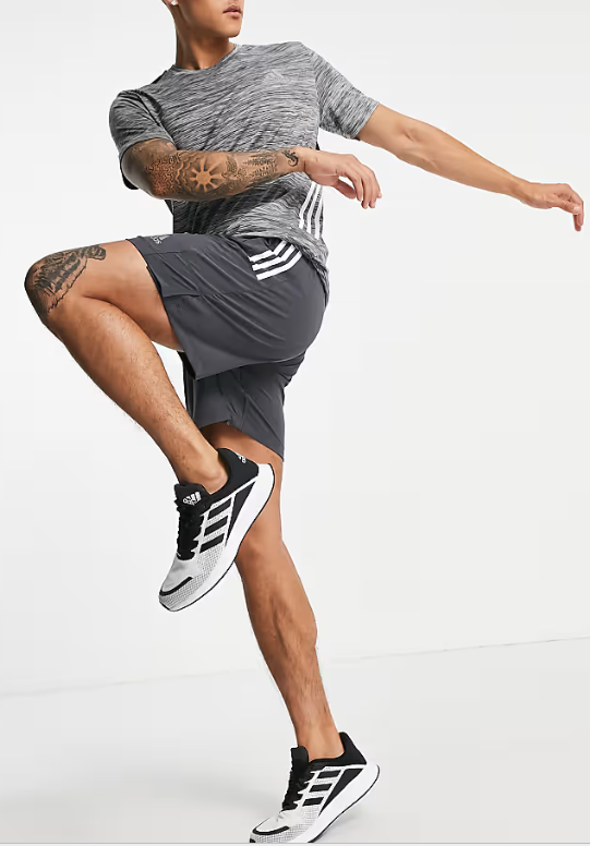 Adidas Men’s Aeroready Training Shorts – Charcoal Grey