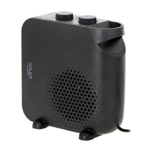 Adler AD 7725 2000W Portable Fan Heater with Thermostat – Hot & Cool Air Electric Heater