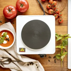 Adler AD 6503 1500W Electric Single Hot Plate – Portable Cooking Stove with Temperature Control