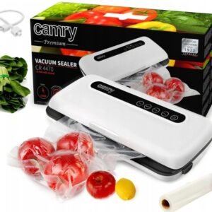 Camry Premium Vacuum Sealer & Bag Sealer with Suction Tube – CR 4470