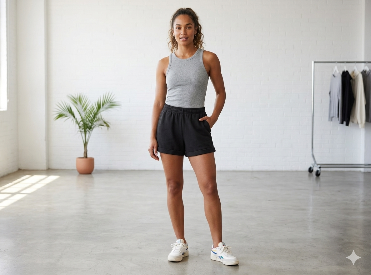 Women’s Black Linen Blend Drawstring Shorts – Elastic Waist Summer Casual Shorts | Ardene