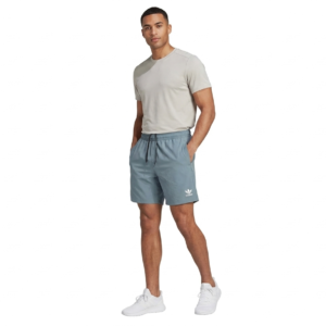 Adidas Men’s Blue-Grey Training Shorts – Lightweight Casual & Sports Wear